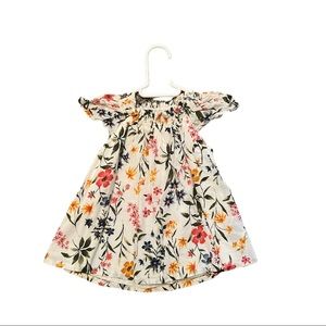 Old Navy Cream and Floral Blouse